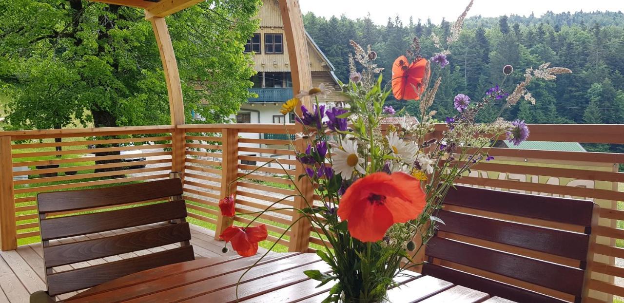 Planinski Dom Na Travni Gori Sodrazica ภายนอก รูปภาพ