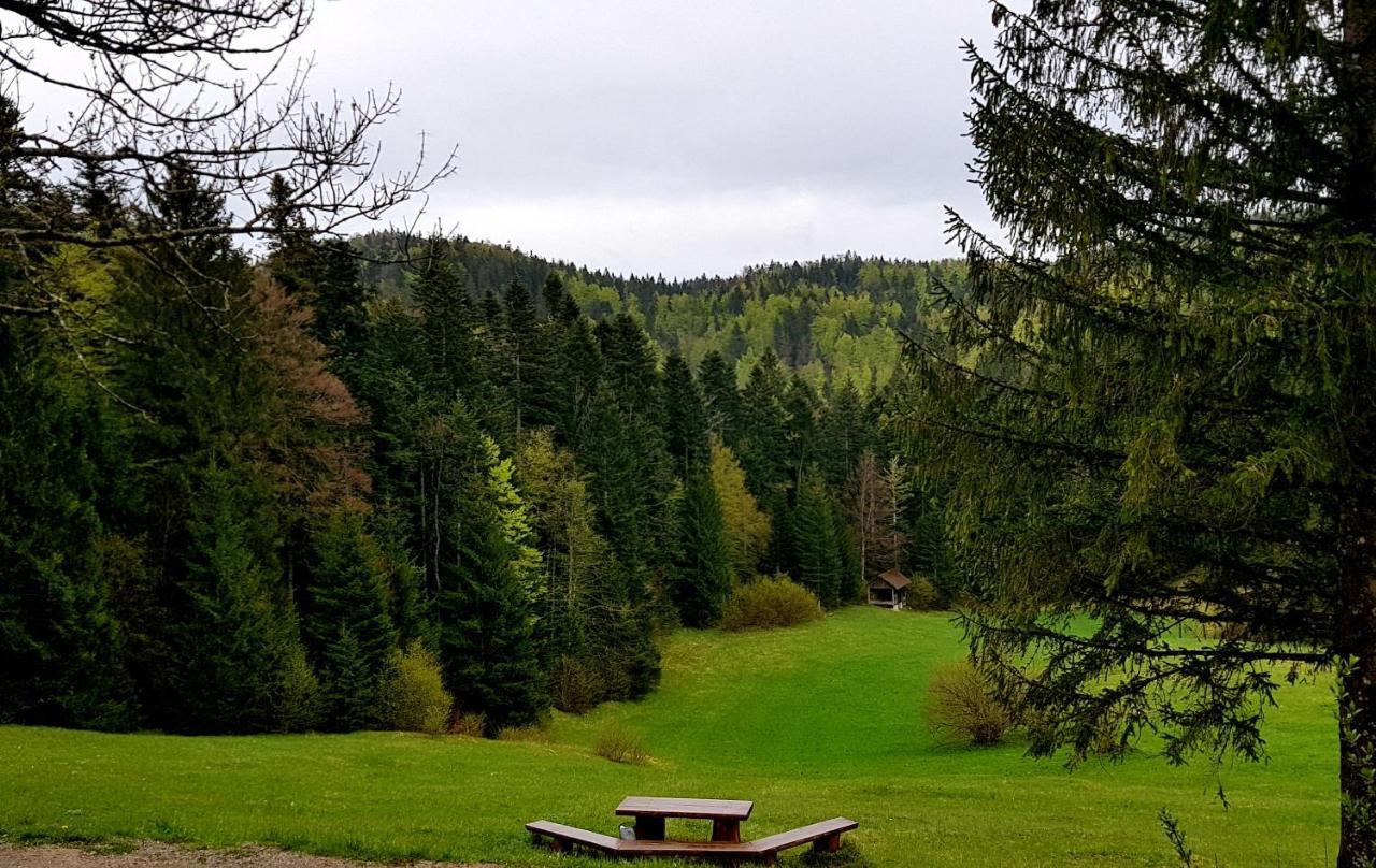 Planinski Dom Na Travni Gori Sodrazica ภายนอก รูปภาพ