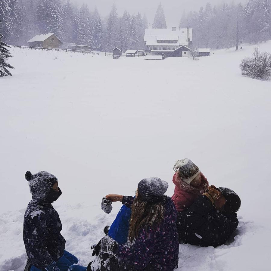 Planinski Dom Na Travni Gori Sodrazica ภายนอก รูปภาพ