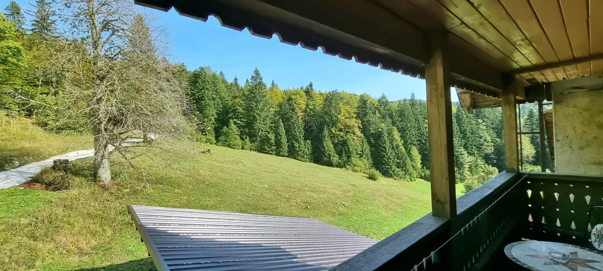 Planinski Dom Na Travni Gori Sodrazica ภายนอก รูปภาพ