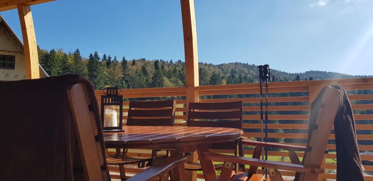 Planinski Dom Na Travni Gori Sodrazica ภายนอก รูปภาพ